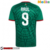 Moške Nogometnih dresov Mehika Raul Jimenez #9 Domači SP 2026 Kratki rokavi